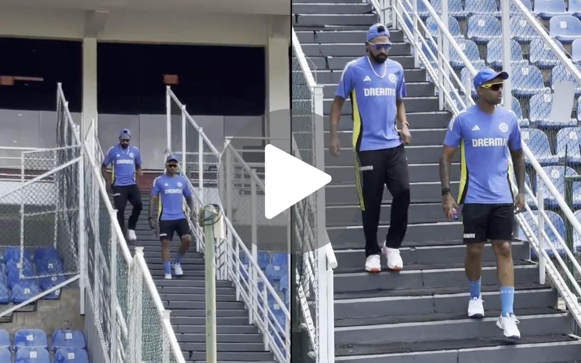 [Watch] SKY Brings Out His Inner Swagger In First Training Session As India's T20I Captain